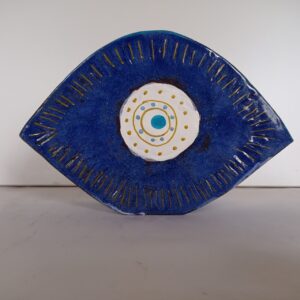 parliament blue evil eye handmade ceramic