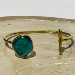 Hand Made Glass Bracelet by Gamze Haberal